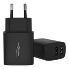 Home Charger HC212 schwarz / 2,4 A / 12 W / 2 Port