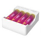 Lithium-Ladegerät Pure Power Set 4× Mignon AA Akkus und Lademodul