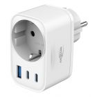 USB-Ladegerät Home Socket HS330 / 3 A / 30 W / 3 Port