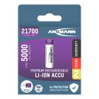 Li-Ion Akku 21700 Typ 5000 (min. 4900 mAh) mit USB Typ-C Ladebuchse