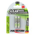 Solar NiMH Akku Micro AAA 550 mAh maxE 2er Blister