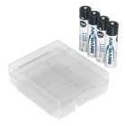 NiMH Akku Micro AAA Typ 1100 (min. 1050 mAh) 4er Blister inkl. Batteriebox
