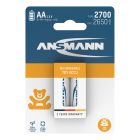 Toy NiMH Akku Mignon AA Typ 2700 (min. 2650 mAh) 2er Papierblister