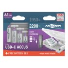Li-Ion Akkus Mignon AA Typ 2200 (min. 1950 mAh) 4er Karton