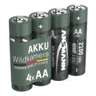 Wildlife camera NiMH Akku Mignon AA 2100 mAh maxE 4er Karton