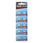 Alkaline Knopfzellen LR44 / LR1154 / AG13 10er Blister