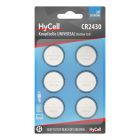 Lithium Knopfzellen CR2430 6er Blister