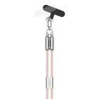 Lanyard Kabel USB Typ-C zu Lightning, 120 cm / rose