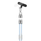 Lanyard Kabel USB Typ-C zu USB Typ-C, 120 cm / blau