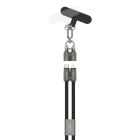 Lanyard Kabel USB Typ-C zu Lightning, 120 cm / schwarz