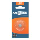 Alkaline Knopfzelle LR43 / LR1142 / AG12 1er Blister