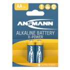 X-Power Alkaline Batterie Mignon AA / LR6 2er Papierblister