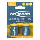 X-Power Alkaline Batterie Baby C / LR14 2er Papierblister