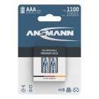 NiMH Akku Micro AAA Typ 1100 (min. 1050 mAh) 4er Blister