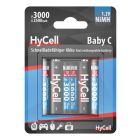 NiMH Akku Baby C Typ 3000 (min. 2500 mAh) 2er Blister