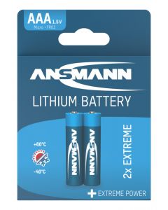 Lithium Batterie Micro AAA / FR03 2er Blister