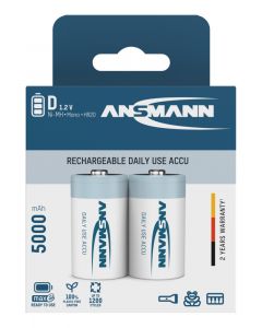 NiMH Akku Mono D 5000 mAh maxE 2er Karton