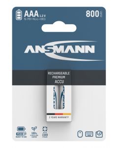  NiMH Akku Micro AAA 800 mAh maxE 2er Blister