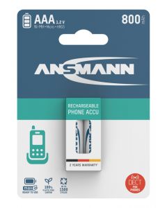 Dect NiMH Akku Micro AAA 800 mAh maxE 2er Blister