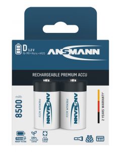  NiMH Akku Mono D 8500 mAh maxE 2er Blister