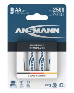  NiMH Akku Mignon AA Typ 2500 (min. 2400 mAh) maxE 4er Blister