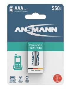 Dect NiMH Akku Micro AAA 550 mAh maxE 2er Blister