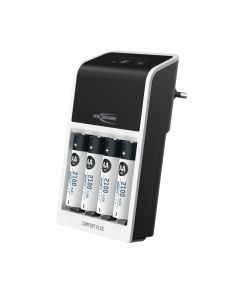 Akku-Ladegerät Comfort Plus + 4× AA 2100mAh