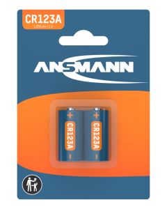 Lithium Batterie CR123A / CR17335 2er Blister