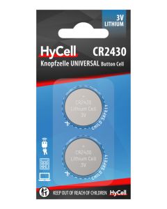 Lithium Knopfzellen CR2430 2er Blister