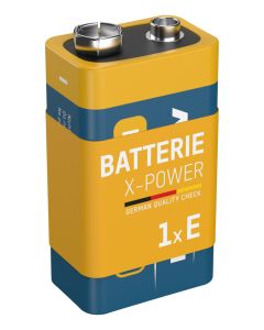 X-Power Alkaline Batterie Block E / 6LR61 1er sammelverpackt