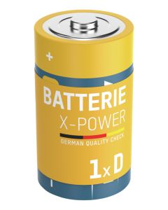 X-Power Alkaline Batterie Mono D / LR20 1er sammelverpackt